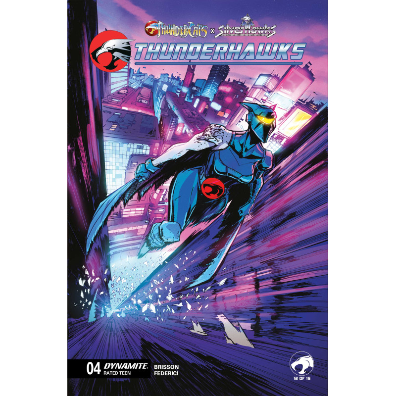 THUNDERCATS X SILVERHAWKS THUNDERHAWKS 4 CVR A DAVID COUSENS