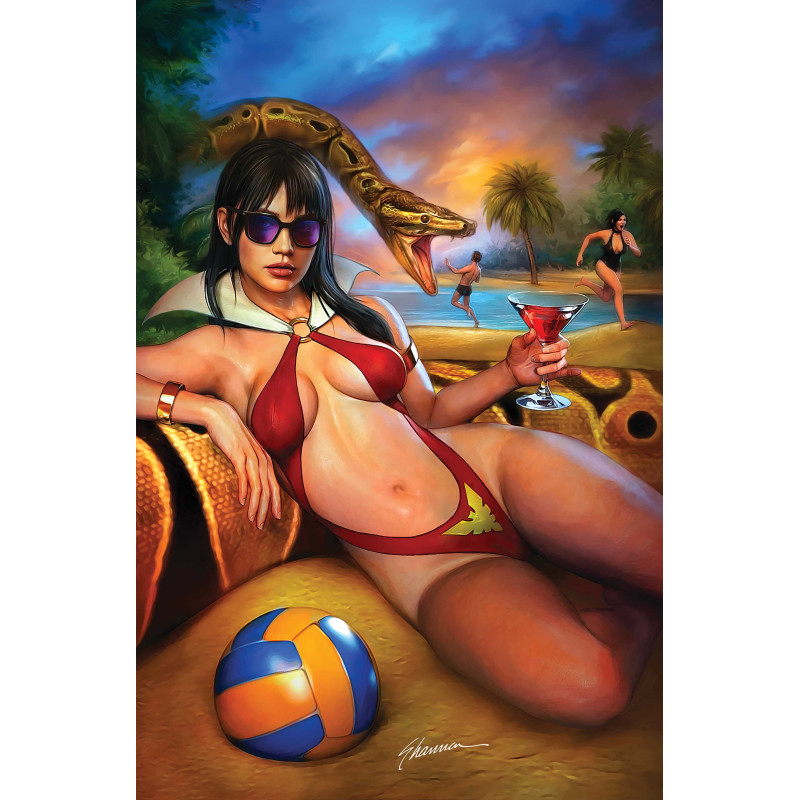 VAMPIRELLA SUMMER SPECIAL 2026 1 (ONE SHOT) CVR F SHANNON MAER LTD VIRGIN VAR