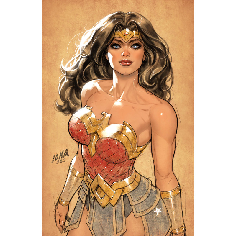 WONDER WOMAN 35 CVR B DAVID NAKAYAMA CARD STOCK VAR