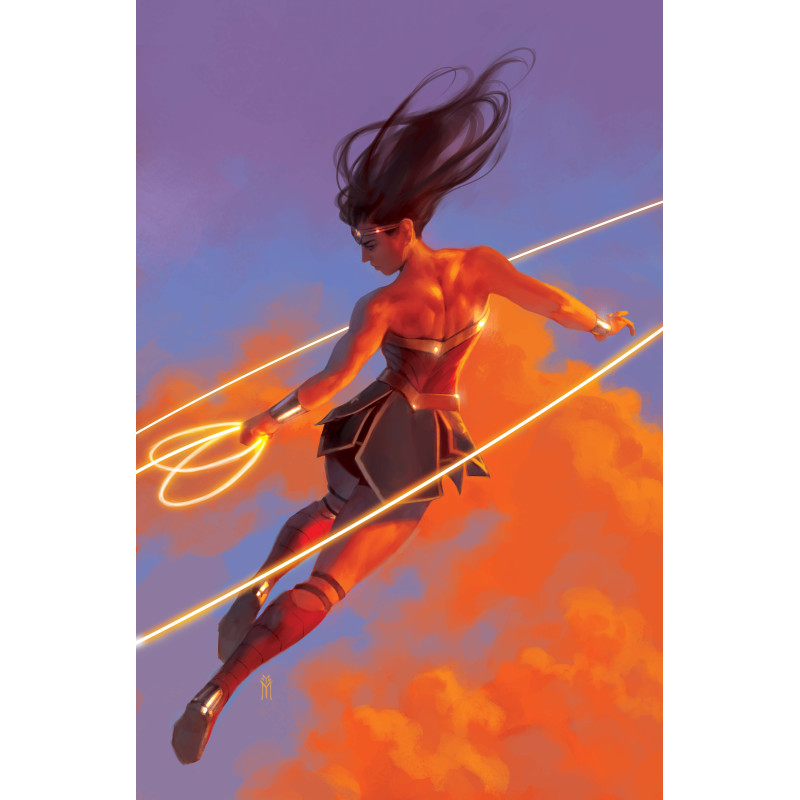 WONDER WOMAN 35 CVR C MIGUEL MERCADO CARD STOCK VAR