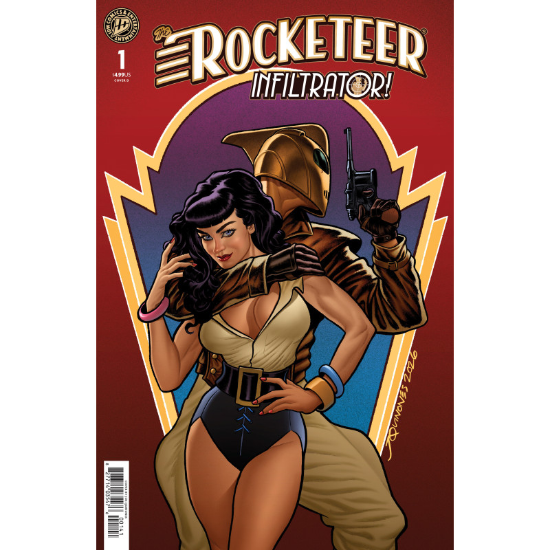 THE ROCKETEER: INFILTRATOR! 1 VARIANT D (QUINONES)