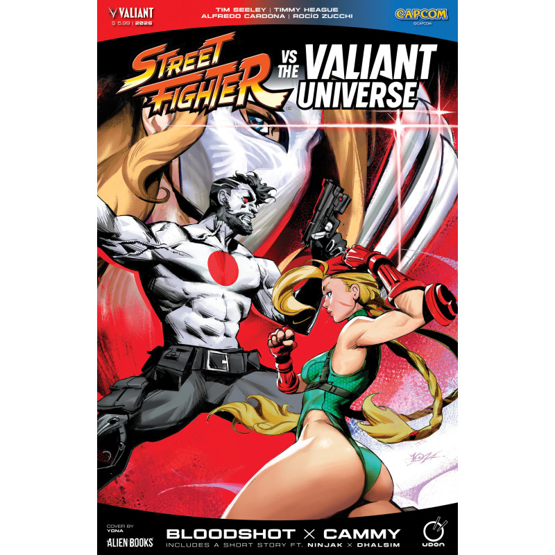 STREET FIGHTER VS. THE VALIANT UNIVERSE SPECIAL VARIANT B (YONAS)