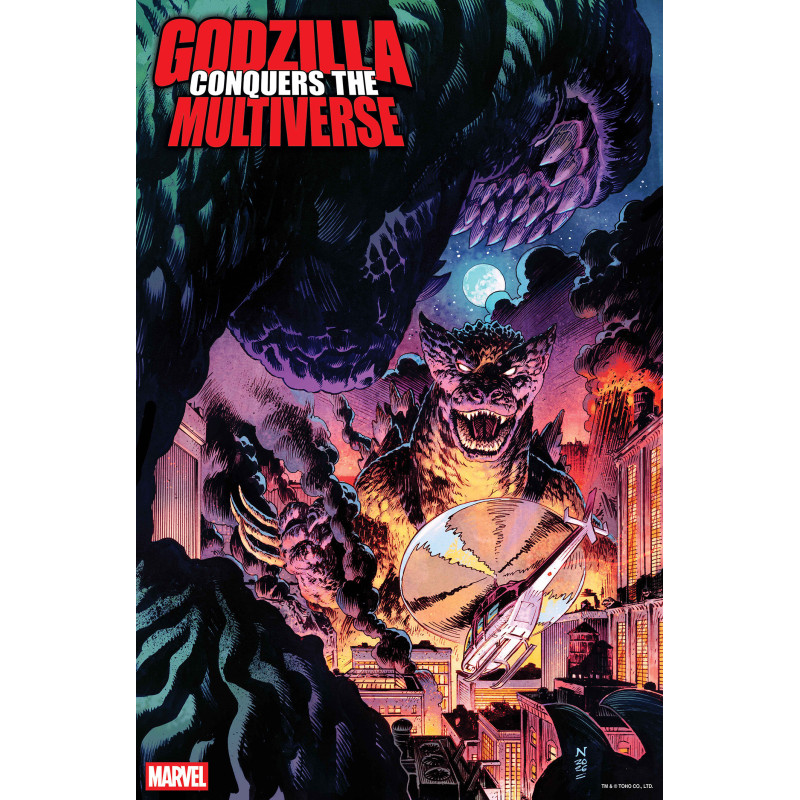 GODZILLA CONQUERS THE MULTIVERSE 1 NIC KLEIN HEISEI GODZILLA VARIANT