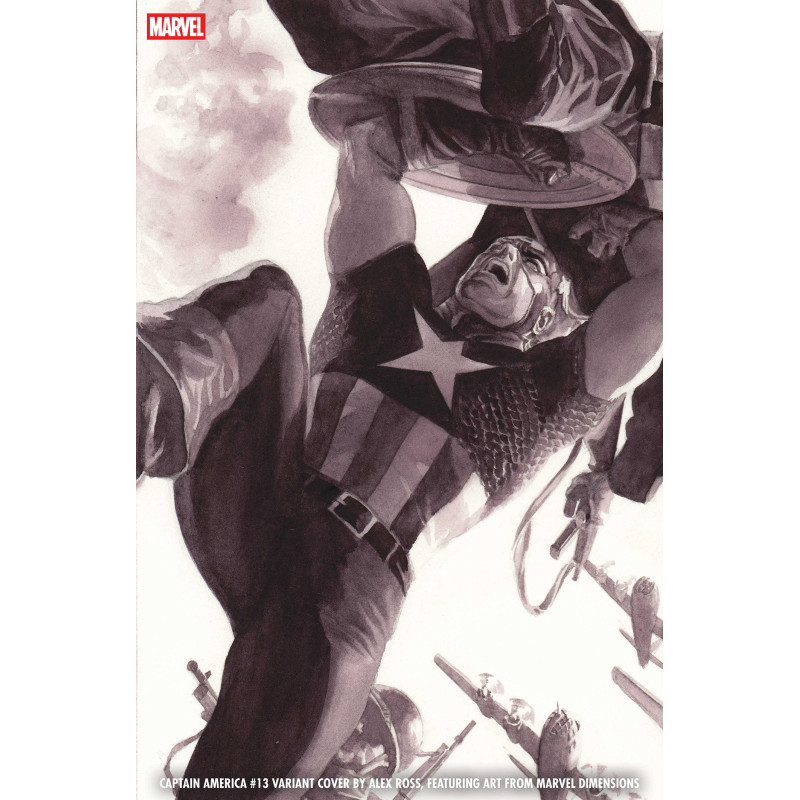 CAPTAIN AMERICA 13 ALEX ROSS MARVEL DIMENSIONS VARIANT ARM