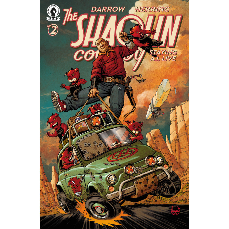 SHAOLIN COWBOY: STAYING A.I.LIVE 2 (CVR C) (DAVE JOHNSON)