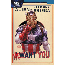 ALIEN VS. CAPTAIN AMERICA