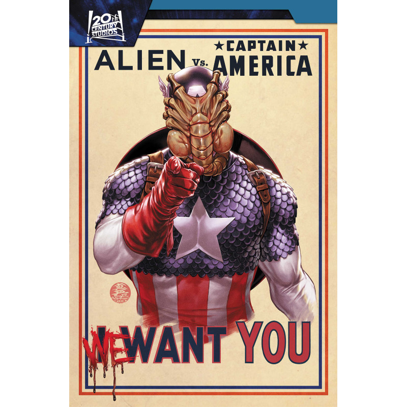 ALIEN VS. CAPTAIN AMERICA