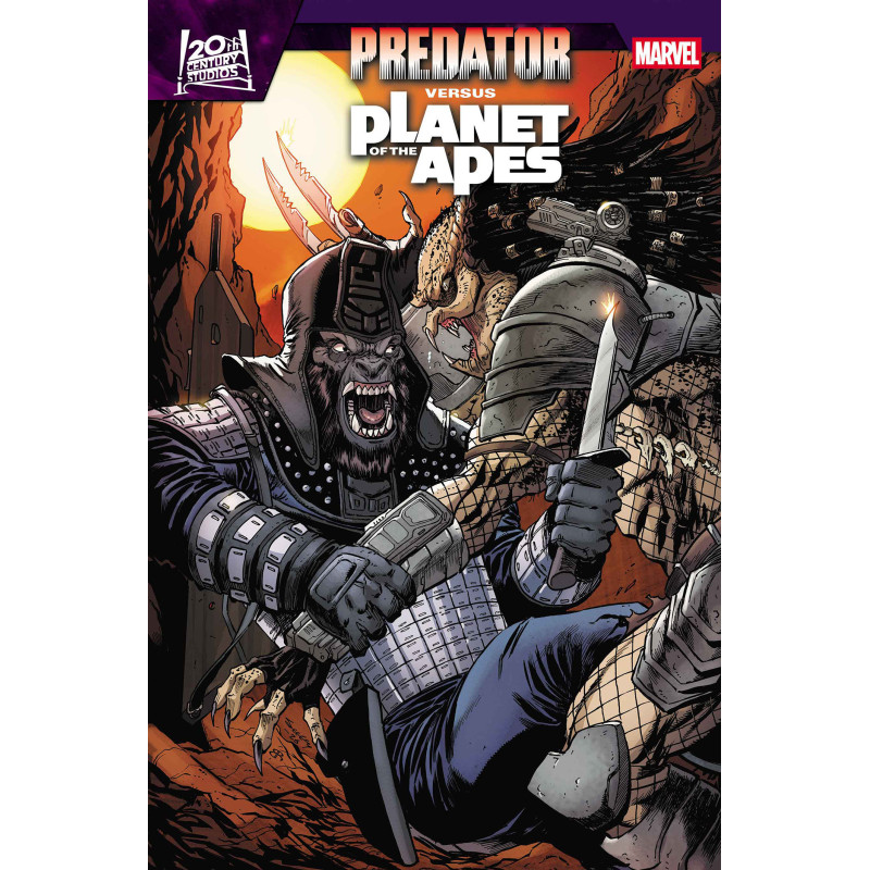 PREDATOR VS. THE PLANET OF THE APES 1 TIM SEELEY VARIANT