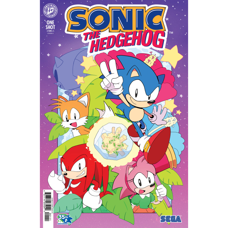 SONIC THE HEDGEHOG: 35TH ANNIVERSARY SPECIAL COVER A (ATA)