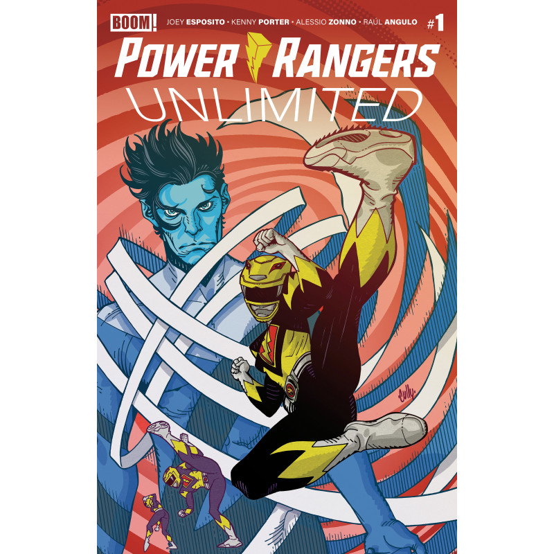 POWER RANGERS UNLIMITED 1 B VARIANT (DRESSED, HAMNER)