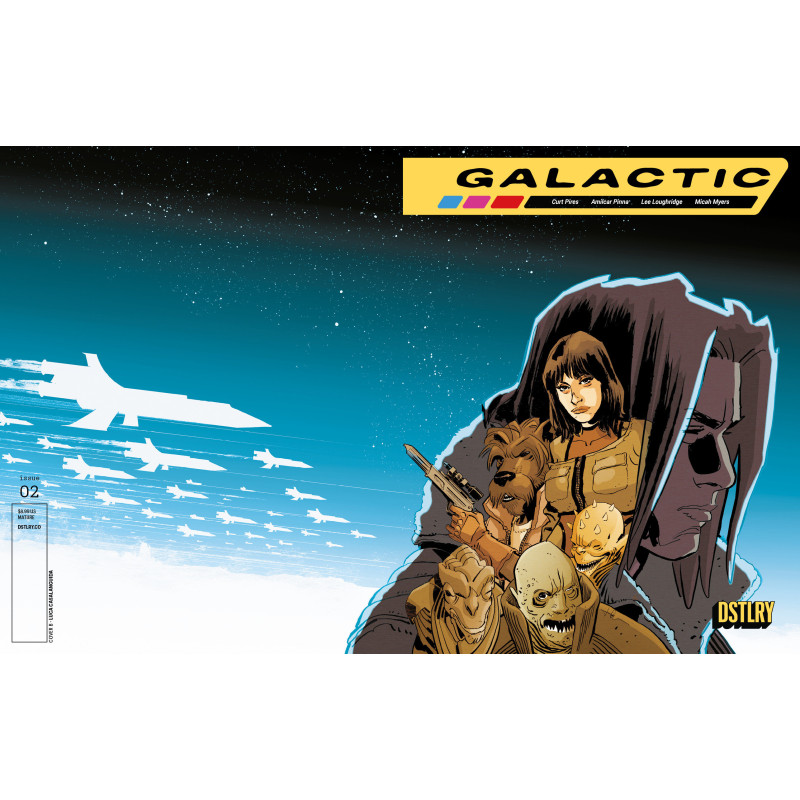 GALACTIC 2 CVR B LUCA CASALANGUIDA VARIANT