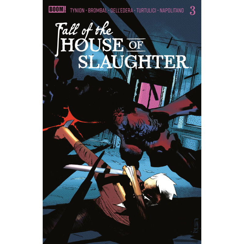 FALL OF THE HOUSE OF SLAUGHTER 3 B MAIN (DRESSED, DELL'EDERA)