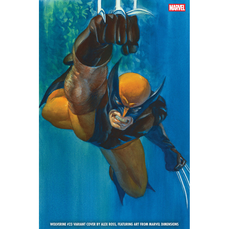 WOLVERINE 23 ALEX ROSS MARVEL DIMENSIONS VARIANT