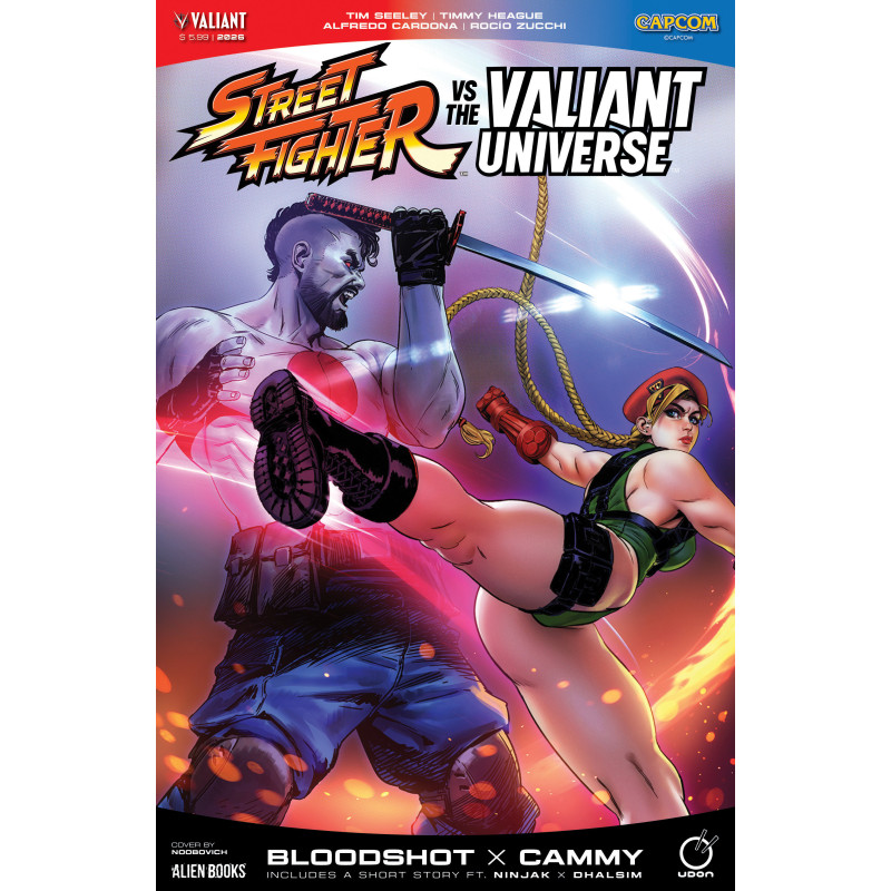 STREET FIGHTER VS. THE VALIANT UNIVERSE SPECIAL VARIANT D (NOOBOVICH)