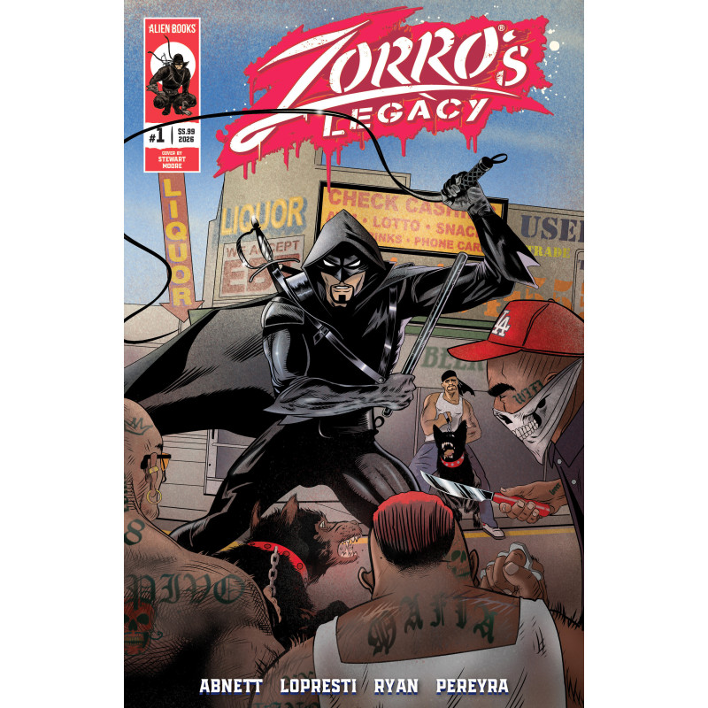 ZORRO'S LEGACY 1 VARIANT D (MOORE WRAPAROUND VARIANT)