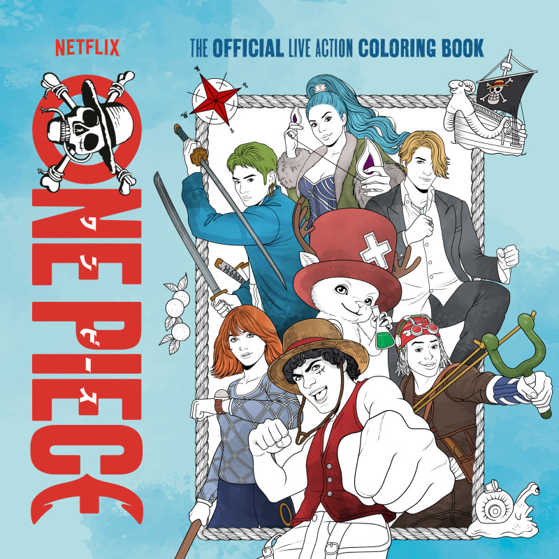 ONE PIECE: THE OFFICIAL LIVE ACTION COLORING BOOK