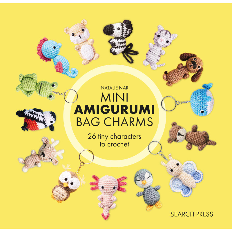 MINI AMIGURUMI BAG CHARMS