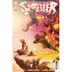 TEENAGE MUTANT NINJA TURTLES: SHREDDER 10 COVER A (SANTOLOUCO)