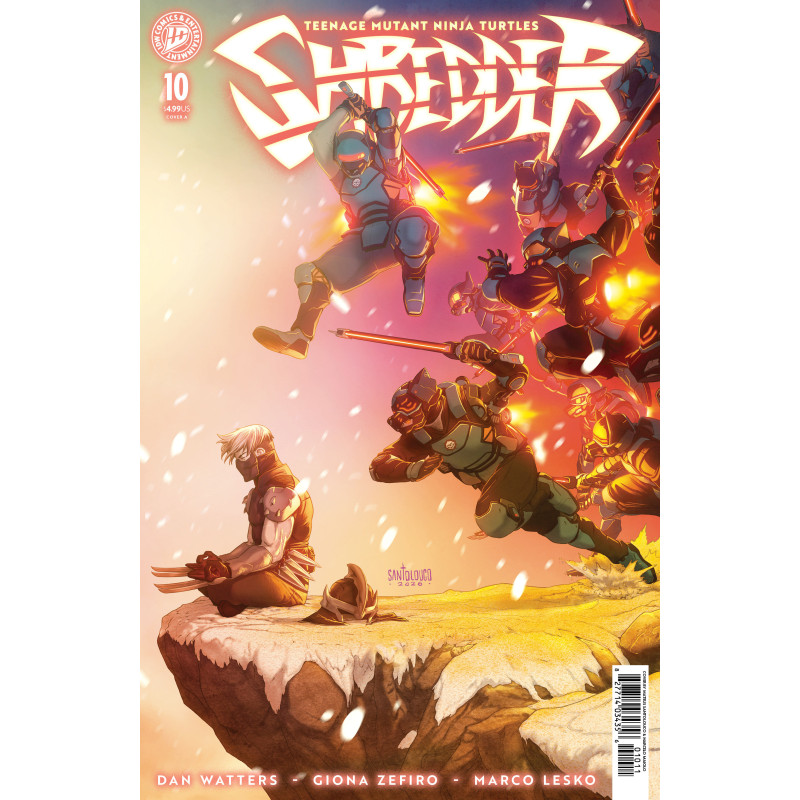 TEENAGE MUTANT NINJA TURTLES: SHREDDER 10 COVER A (SANTOLOUCO)
