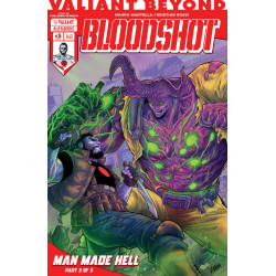 VALIANT BEYOND: BLOODSHOT 6--MAN MADE HELL 3 COVER A (FAJARDO)