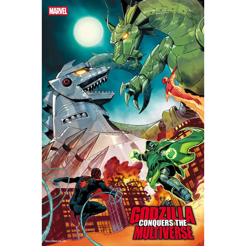 GODZILLA CONQUERS THE MULTIVERSE 1 JUAN FRIGERI FOIL VARIANT