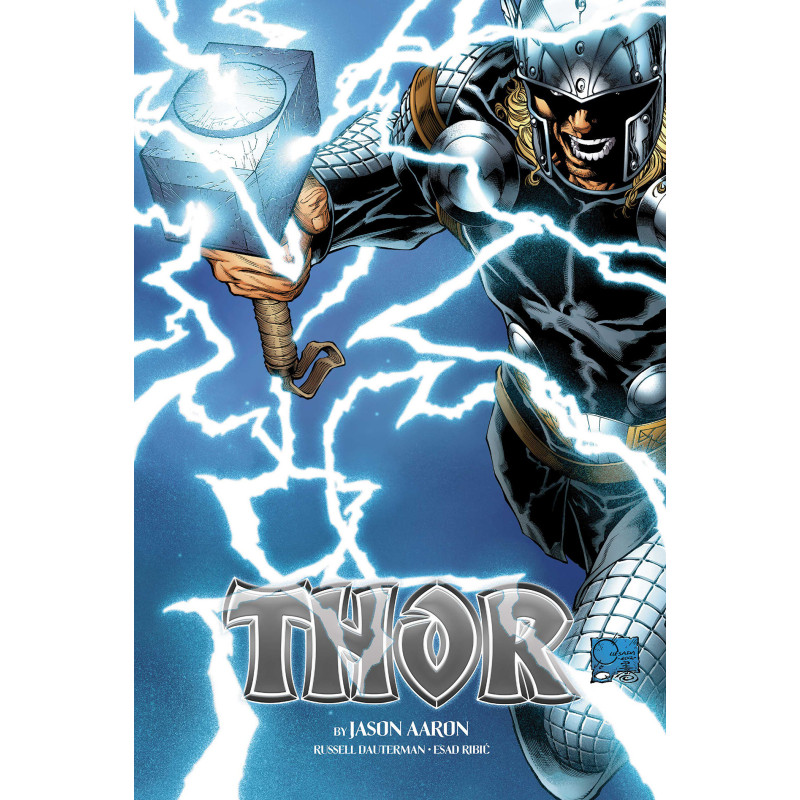 THOR BY JASON AARON OMNIBUS VOL. 1 JOE QUESADA COVER NEW PRINTING, DM ONLY