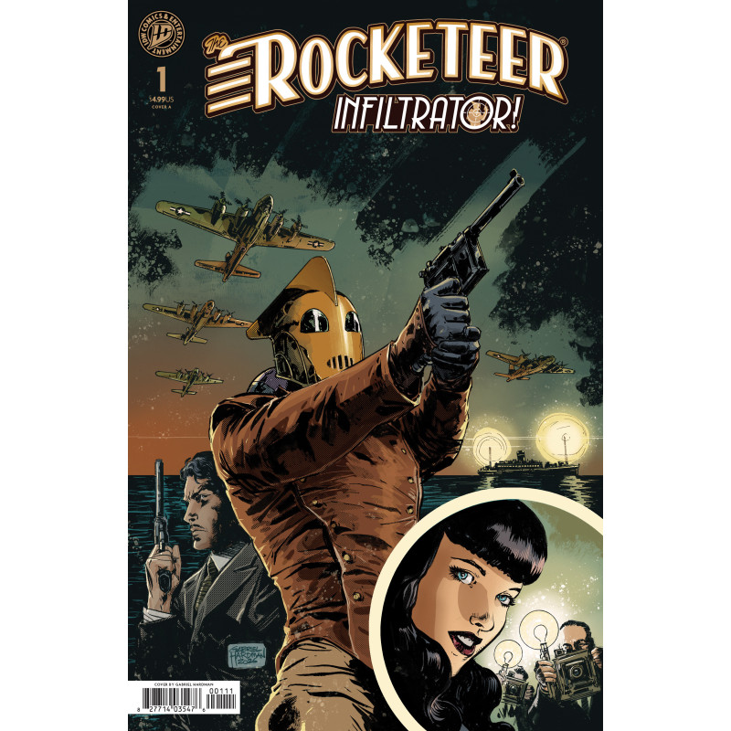 THE ROCKETEER: INFILTRATOR! 1 COVER A (HARDMAN)