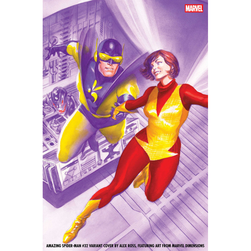 AMAZING SPIDER-MAN 32 ALEX ROSS MARVEL DIMENSIONS VARIANT