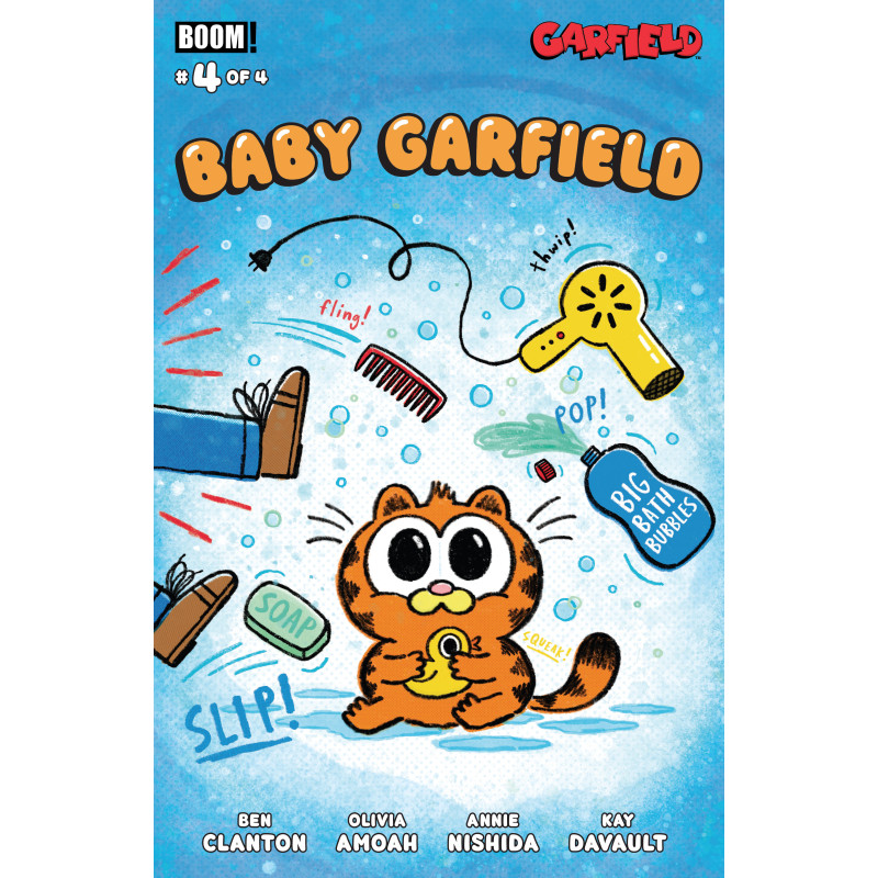 BABY GARFIELD 4 B VARIANT (DRESSED, CLANTON)