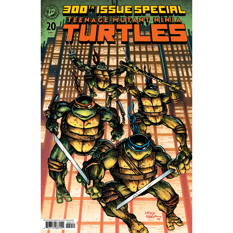 TEENAGE MUTANT NINJA TURTLES 20: 300TH ISSUE SPECIAL VARIANT B (EASTMAN & LAIRD)