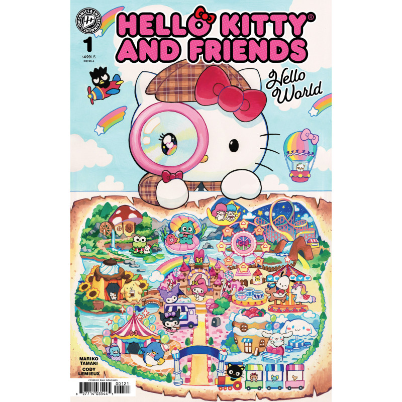 HELLO KITTY AND FRIENDS: HELLO WORLD! 1 VARIANT B (GONZALES)