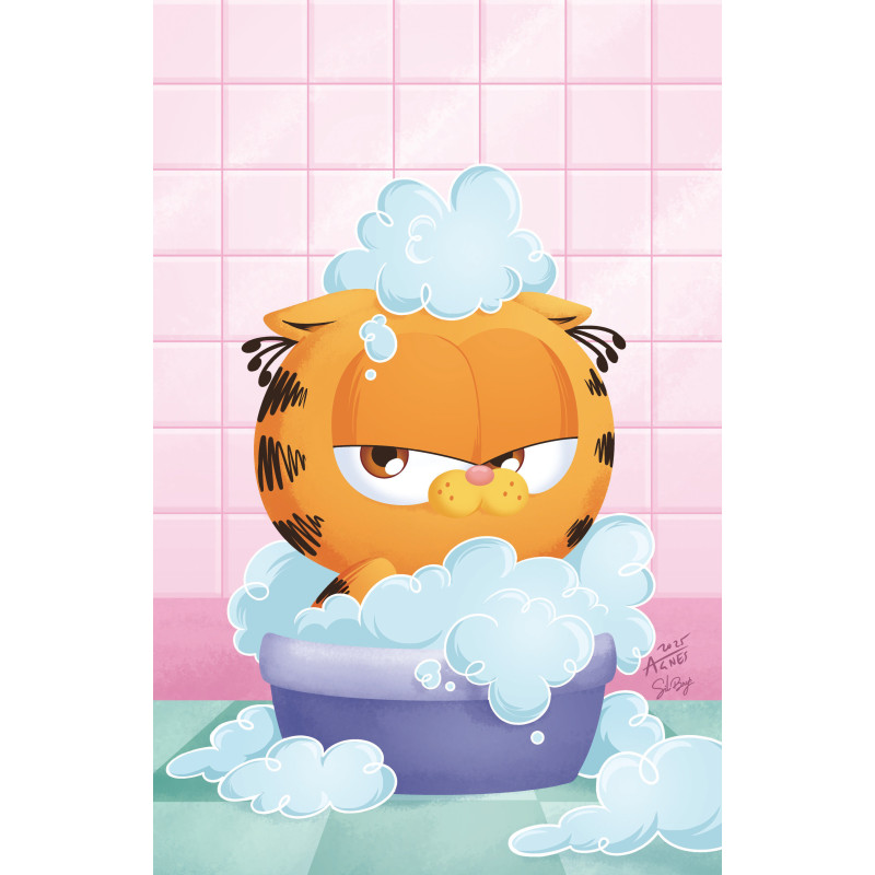 BABY GARFIELD 4 E UNLIMITED VARIANT (FULL ART, GARBOWSKA)