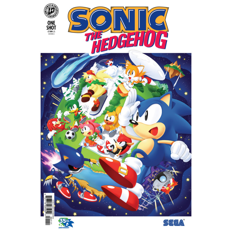 SONIC THE HEDGEHOG: 35TH ANNIVERSARY SPECIAL VARIANT B (HAMMERSTROM)