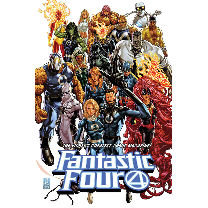 FANTASTIC FOUR BY DAN SLOTT OMNIBUS VOL. 2 MARK BROOKS COVER