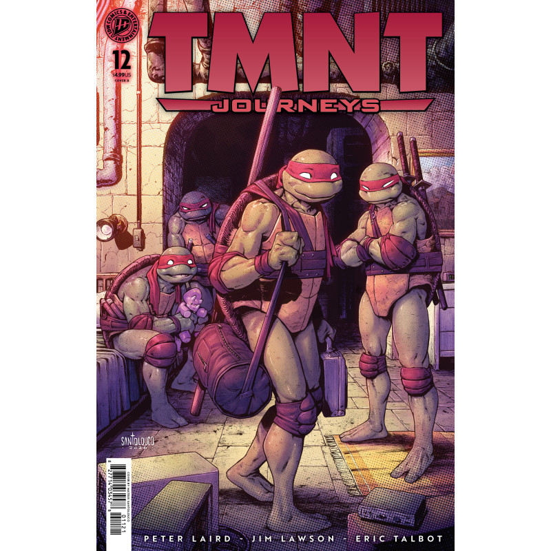 TMNT: JOURNEYS 12 VARIANT B (SANTOLOUCO)