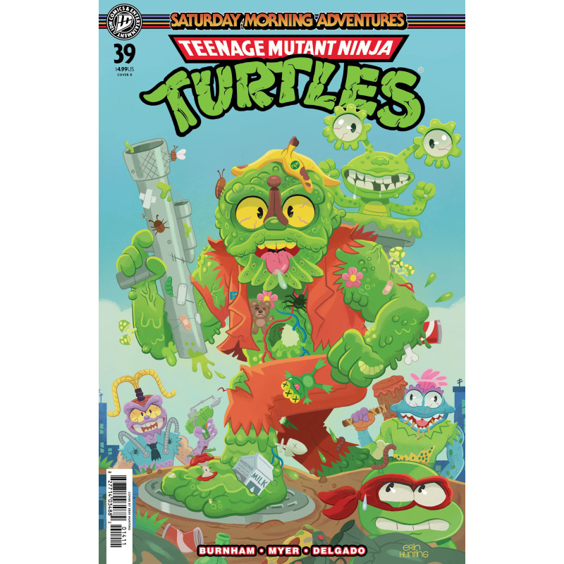 TEENAGE MUTANT NINJA TURTLES: SATURDAY MORNING ADVENTURES 39 VARIANT B (HUNTING)