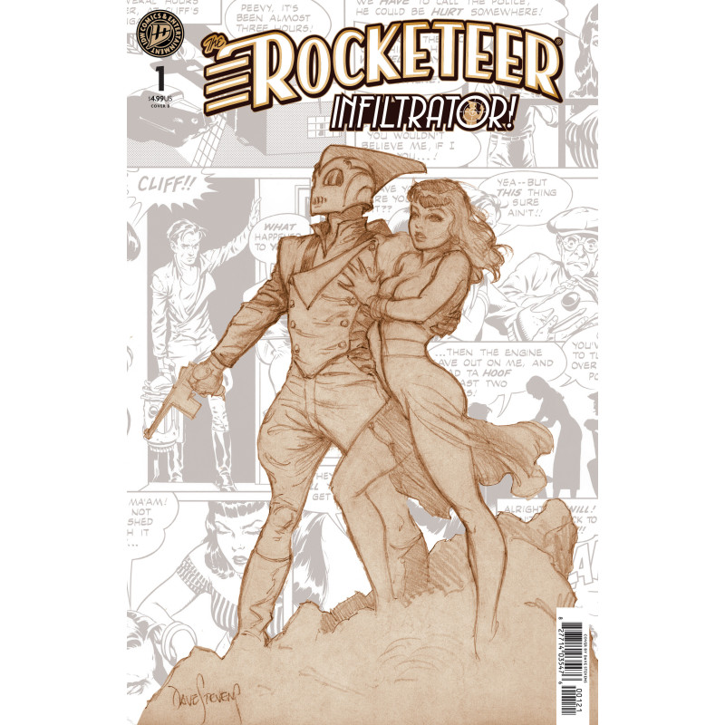 THE ROCKETEER: INFILTRATOR! 1 VARIANT B (STEVENS)
