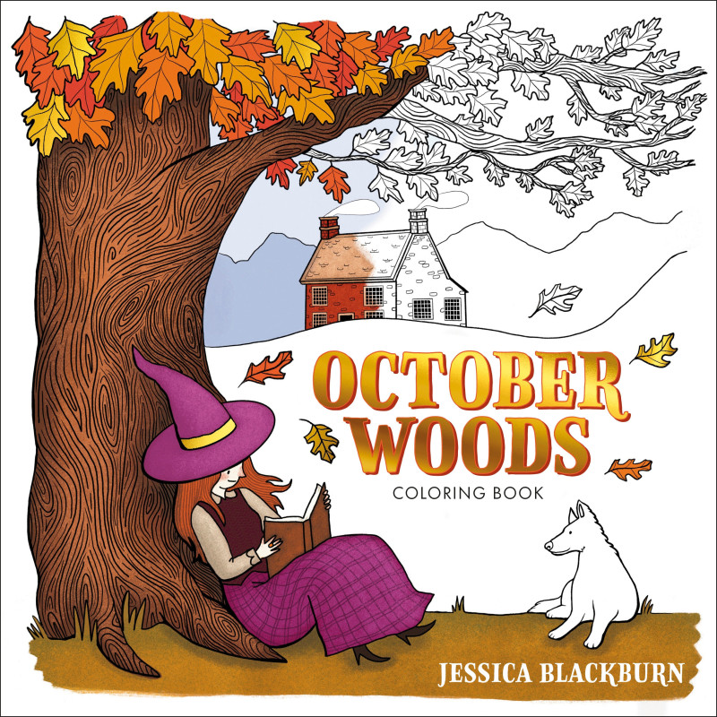 OCTOBER WOODS COLORING BOOK