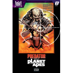 PREDATOR VS. THE PLANET OF THE APES 1 CHRIS CAMPANA MOVIE POSTER HOMAGE VARIANT