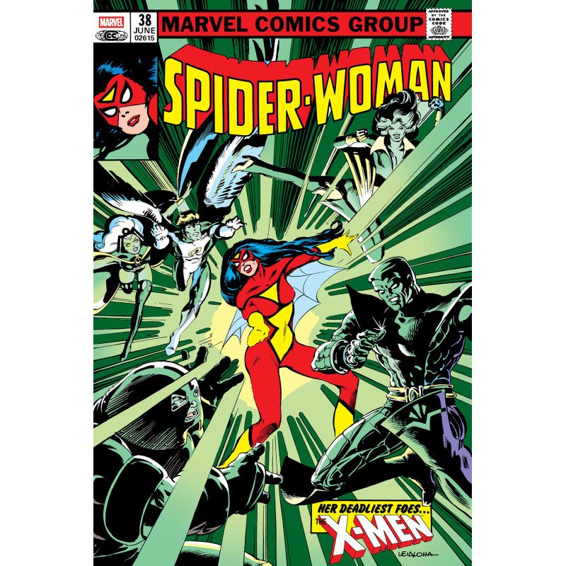 SPIDER-WOMAN OMNIBUS STEVE LEIALOHA COVER DM ONLY
