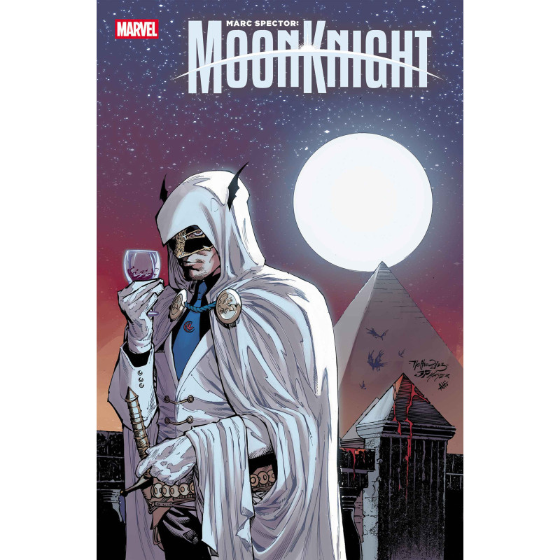 MARC SPECTOR: MOON KNIGHT 6 NETHO DIAZ HELLFIRE COSTUME SWAP VARIANT