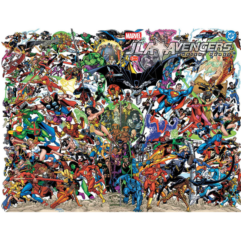 JLA/AVENGERS 3 FACSIMILE EDITION WRAPAROUND COVER