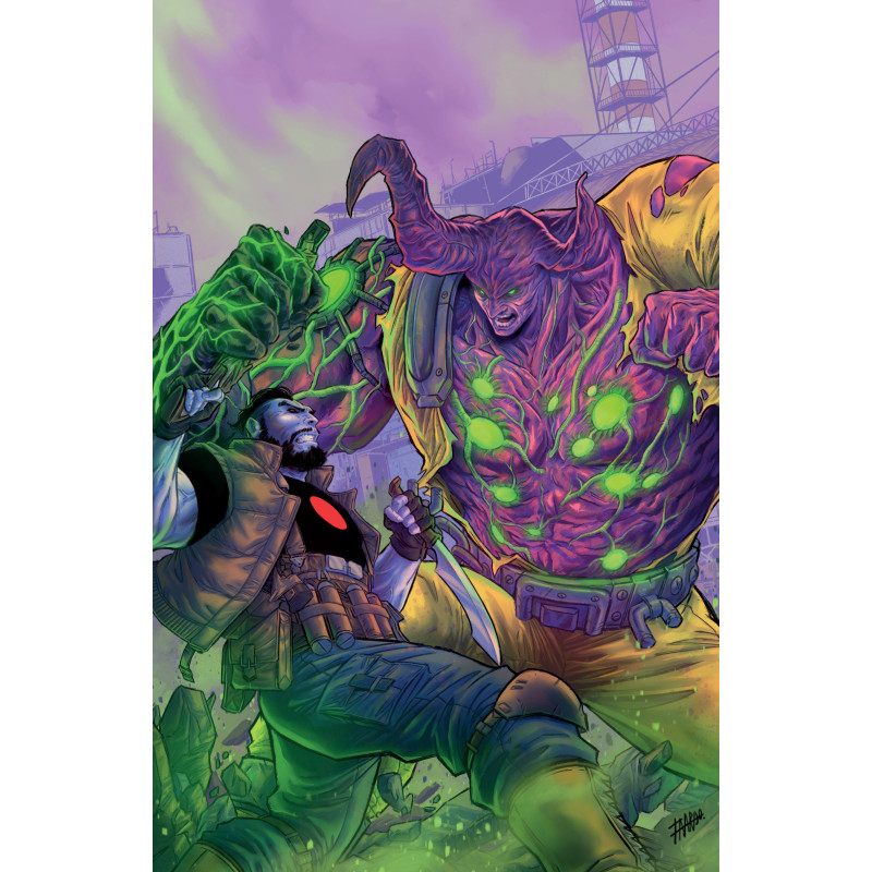 VALIANT BEYOND: BLOODSHOT 6--MAN MADE HELL 3 VARIANT C (FAJARDO FULL ART)