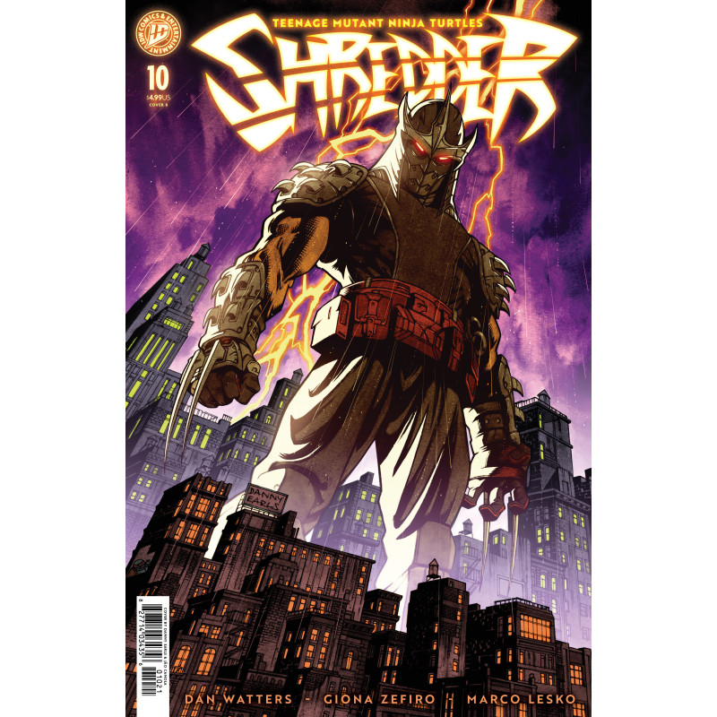 TEENAGE MUTANT NINJA TURTLES: SHREDDER 10 VARIANT B (EARLS)