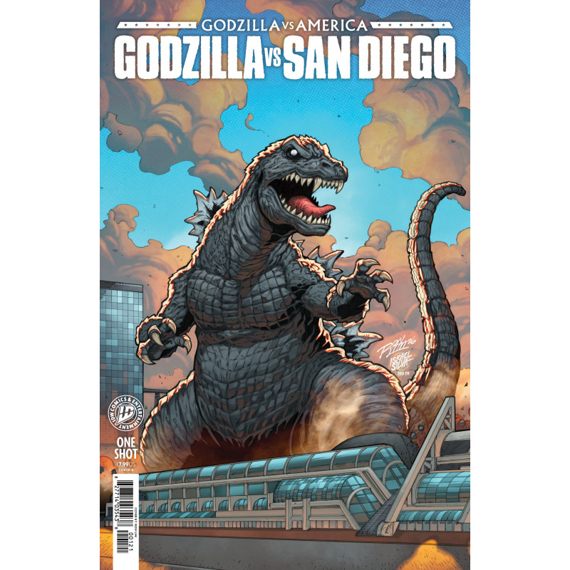 GODZILLA VS. AMERICA: SAN DIEGO VARIANT B (LIM)