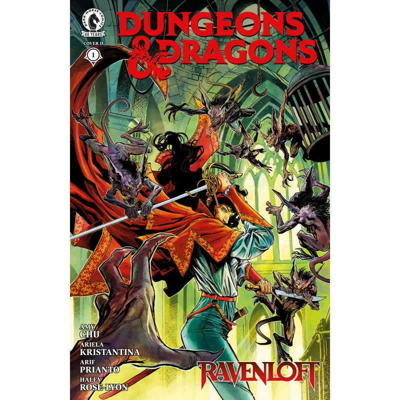 DUNGEONS & DRAGONS: RAVENLOFT 1 (CVR D) (TODOR HRISTOV)