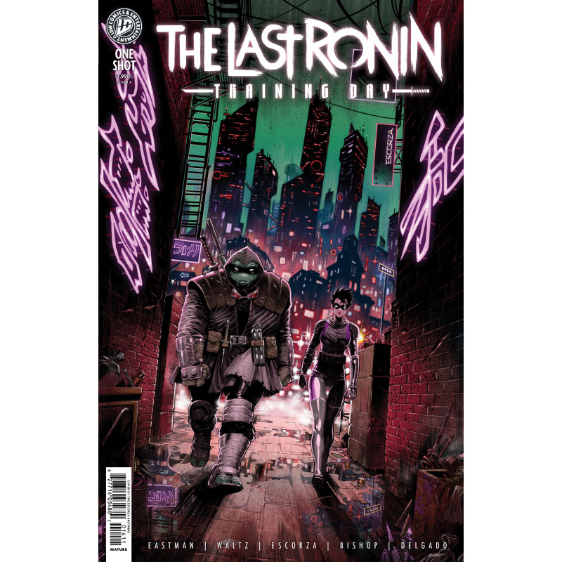 TEENAGE MUTANT NINJA TURTLES: THE LAST RONIN--TRAINING DAY COVER A (ESCORZA BROTHERS)