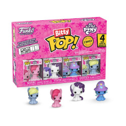 MY LITTLE PONY TWILIGHT PINKIE PIE PACK 4 FIGURINES BITTY POP VINYL WITH CHASE 2 CM
