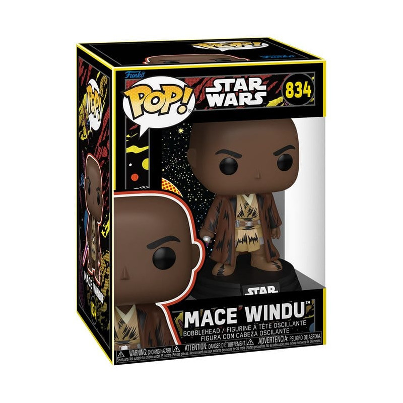 MACE WINDU RETRO POP VINYL FIGURINE 9 CM