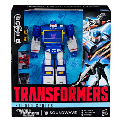 SOUNDWAVE THE TRANSFORMERS THE MOVIE STUDIO SERIES LEADER CLASS 22 CM